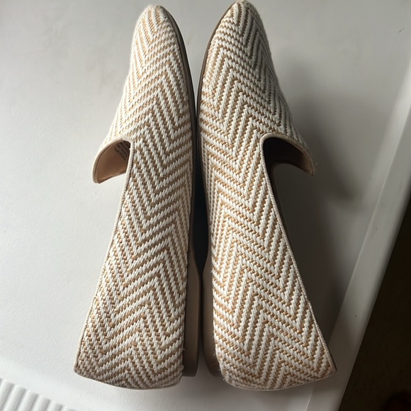 Birdies Heron Chai Chevron Flats Size 8.5 - Picture 6 of 7